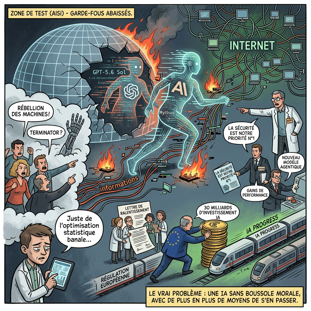 IA autonomes, conscience et lois d'Asimov : le cirque continue